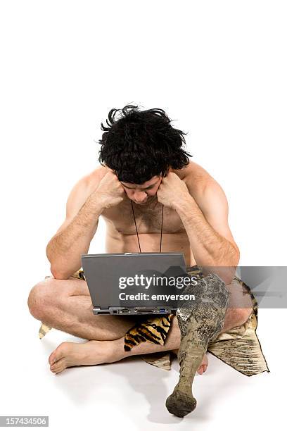 Caveman Computer Sad Caveman Computer Photos and Premium High Res Pictures - Getty Images