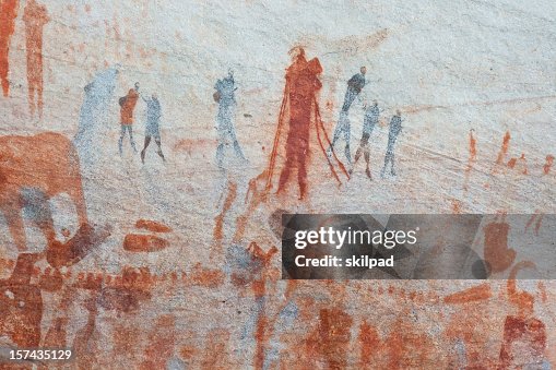 Bushman rock arte Bushman rock arte