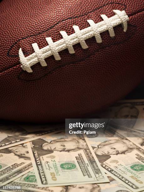 american football championship game gambling - sports betting stock pictures, royalty-free photos & images