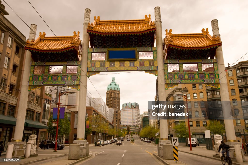 Vancouver Chinatown and Millenium Gate