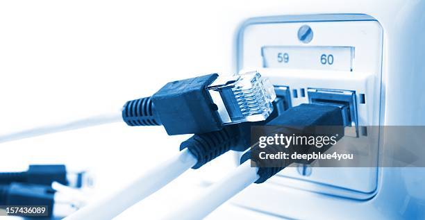 Modem Plug Computer Computer Modem Cable Photos and Premium High Res Pictures - Getty Images
