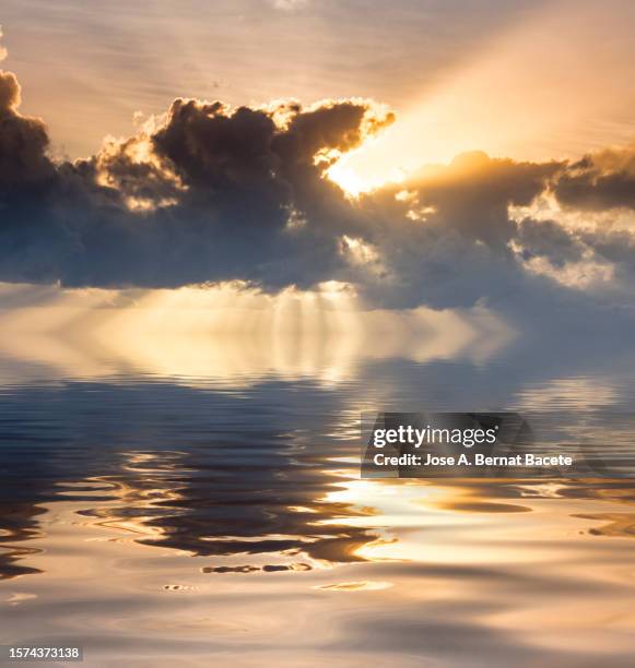 Sun Ripples Sun Ripples Water Silhouette Photos and Premium High Res Pictures ...