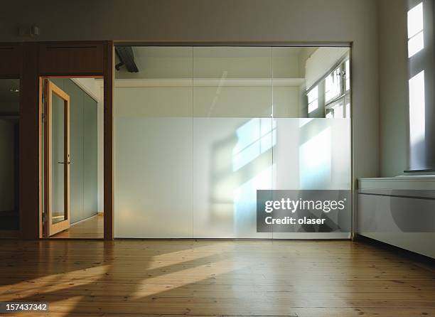 to rent: empty office room - timber floor stock pictures, royalty-free photos & images