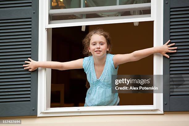 Kid Opening Window 717 Kid Opening Window Stock Photos, High-Res Pictures, and Images ...