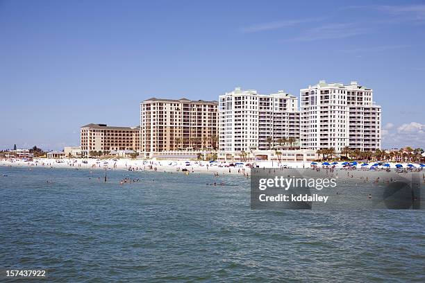 clearwater beach - clearwater stock pictures, royalty-free photos & images