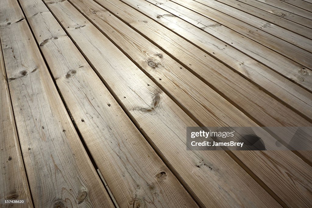 Brand New Outdoor Deck Patio Surface, Pine, Cedar, Planks, Floor