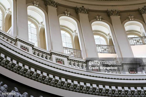 windows in the us capitol - washington dc architecture stock pictures, royalty-free photos & images