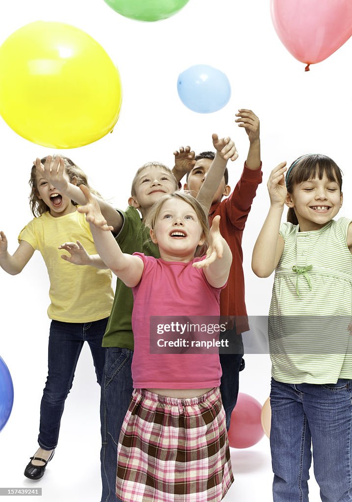 Children's Party mit Ballons
