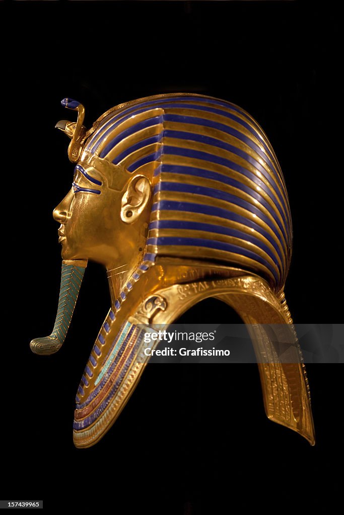 Golden Máscara de Tutankhamun Egipto Faraó
