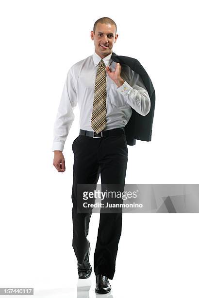 hispanic männliches model - male portrait suit and tie stock-fotos und bilder
