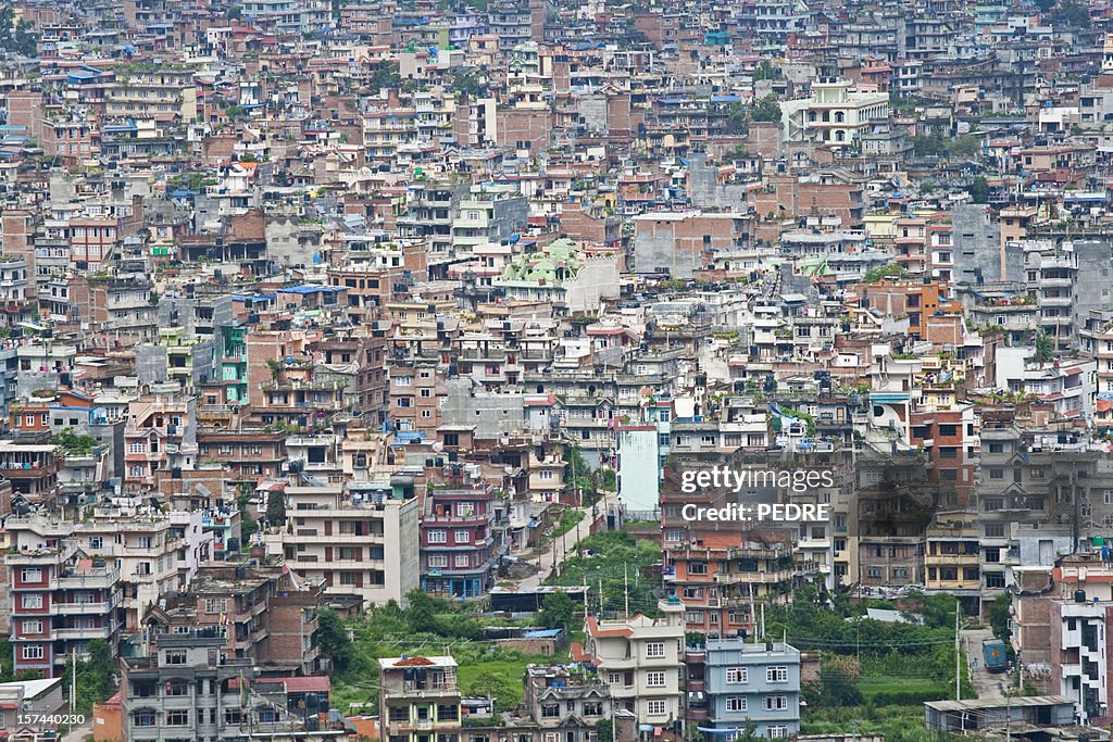 Kathmandu aerial view