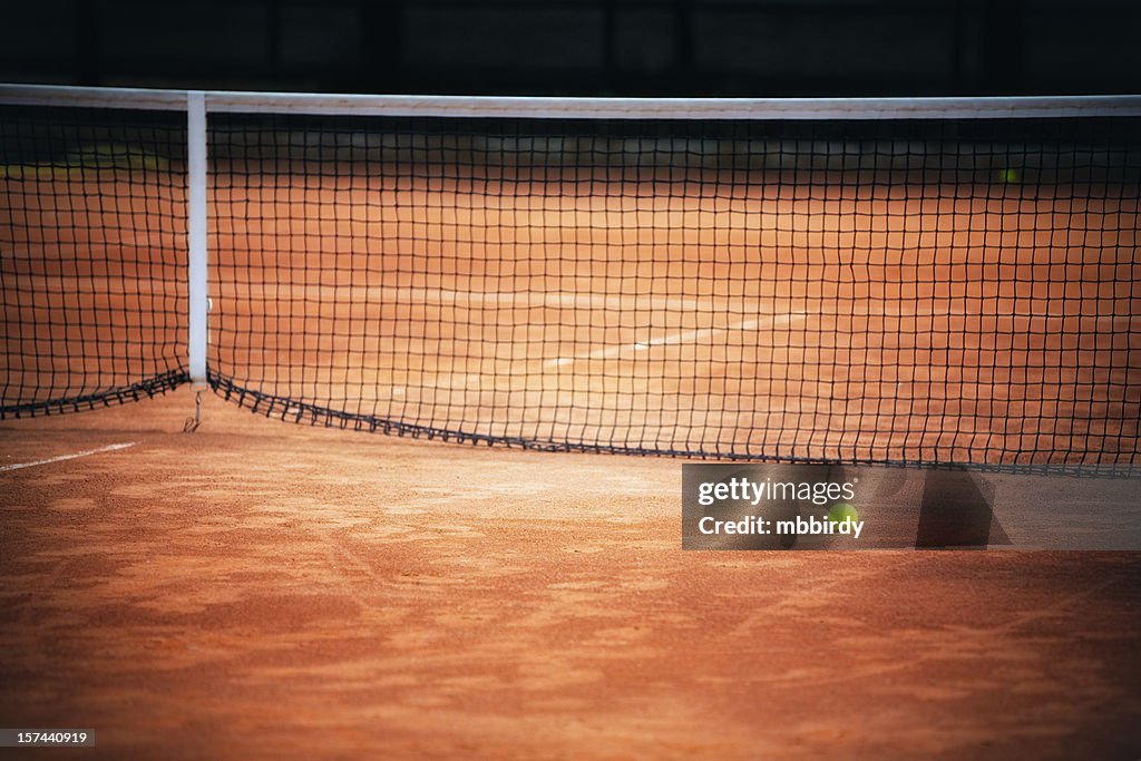 Tennis clay court