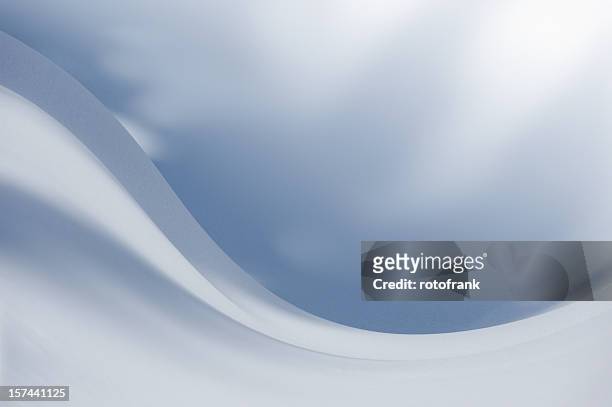 snow in motion (image size xxl) - tiefschnee stock pictures, royalty-free photos & images