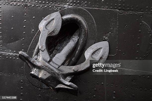 anchor - rusty anchor stock pictures, royalty-free photos & images