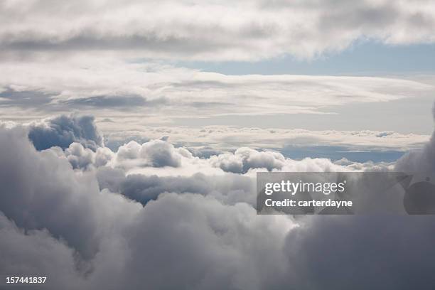 clouds in heaven, view from within the cloud - troposphere stock pictures, royalty-free photos & images