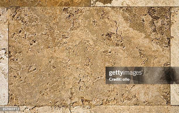 limestone hintergrund-kachel-detailarbeit. - kalkstein stock-fotos und bilder