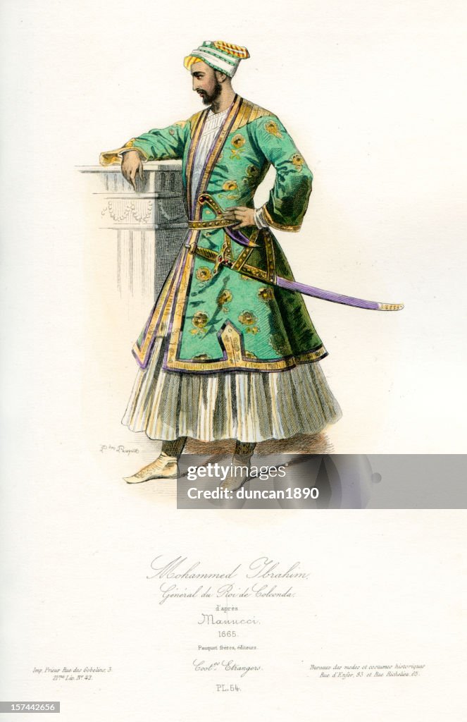 Mohammed Ibrahim Mughal Emperor High-Res Vector Graphic Getty Images