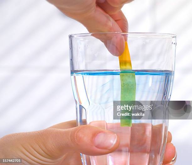 ph water measurement - alkaline stock pictures, royalty-free photos & images