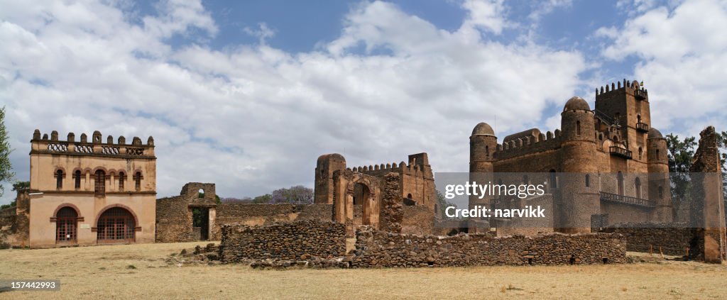 Fasiladas Palace in Gondar Ethiopia