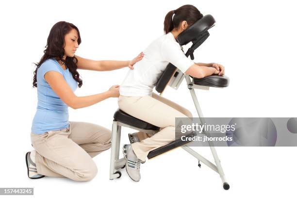Person Getting Chair Message Chair Massage High-Res Stock Photo - Getty Images
