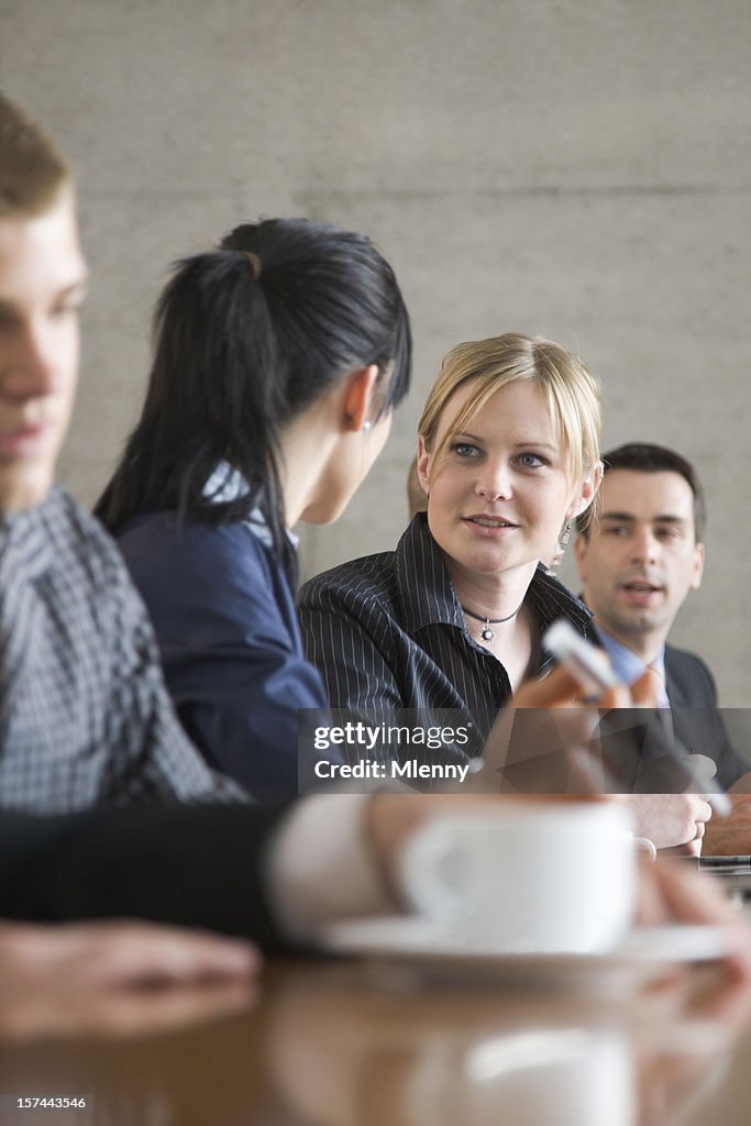 Business People Meeting in Conference Room