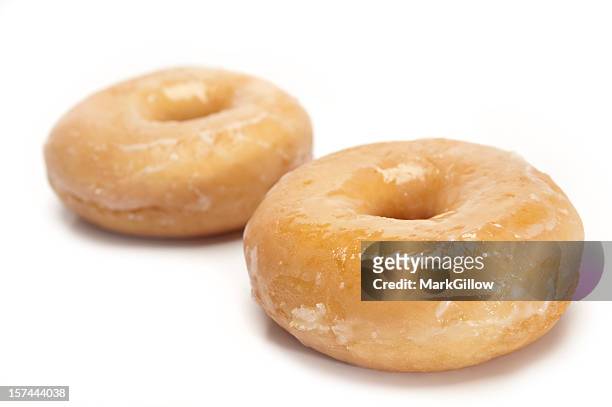 glazed doughnuts - glaserad mat bildbanksfoton och bilder