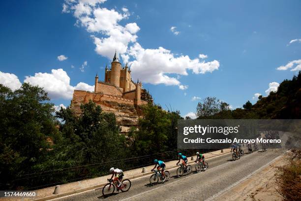 Alejandro Ropero of Spain and Team Electro Hiper Europa, Fabio Felline of Italy, Leonardo Basso of Italy, Simone Velasco of Italy and Team...