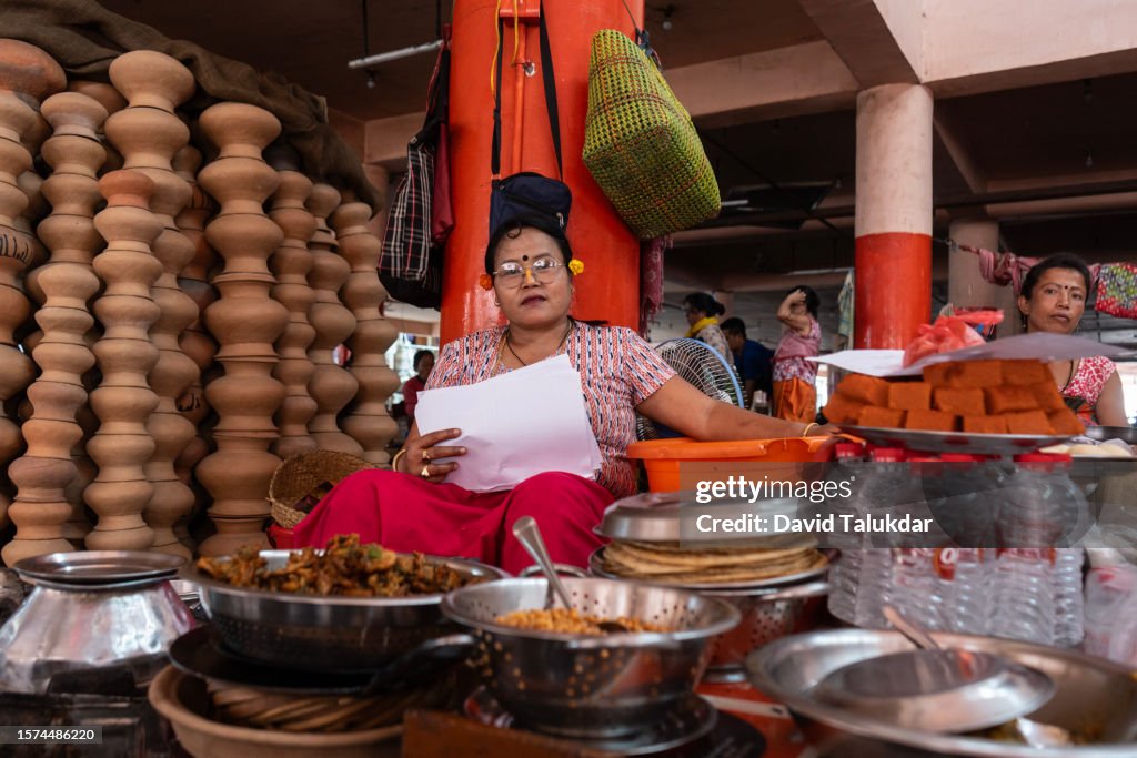 Imphal Market Ima Market In Imphal India High-Res Stock Photo - Getty Images