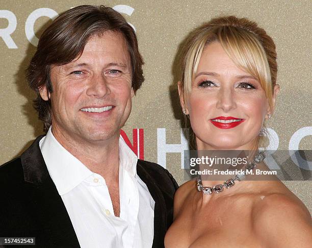 Actor Grant Show and actress Katherine LaNasa attend the CNN Heroes: An All Star Tribute at The Shrine Auditorium on December 2, 2012 in Los Angeles,...