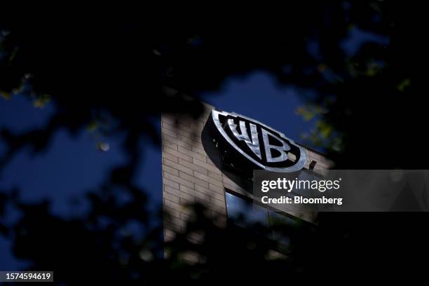 Warner Bros. Studios in Burbank, California, US, on Wednesday, Aug. 2, 2023. Warner Bros Discovery Inc. Released earnings figures on Aug. 3....