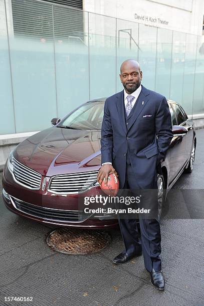 Emmitt Smith attends as Ford Unveils New Brand Direction For Lincoln At New York Press Event on December 3, 2012 in New York City.