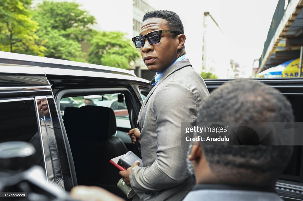US actor Jonathan Majors' trial on assault charges begins in New York
