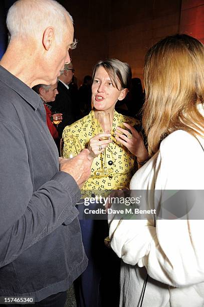 Director of Tate Britain and Jury member Penelope Curtis attends the Turner Prize 2012 winner announcement at the Tate Britain on December 3, 2012 in...