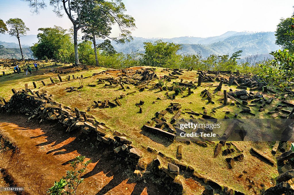 Terrace 5 of Mount (Gunung) Padang