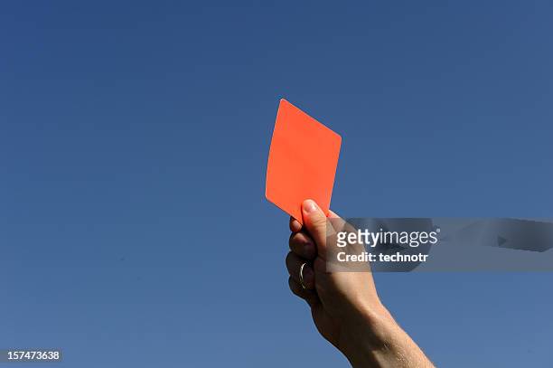 red card - red card stock pictures, royalty-free photos & images