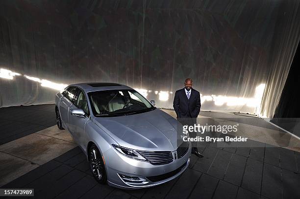 Emmitt Smith attends as Ford Unveils New Brand Direction For Lincoln At New York Press Event on December 3, 2012 in New York City.