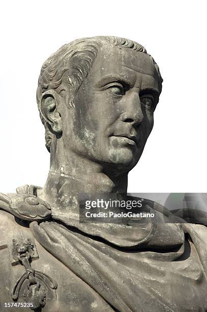 giulio cesare-imperatore romano - giulio cesare imperatore foto e immagini stock