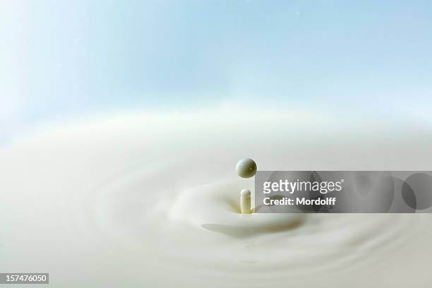 milk drop - milk wave stock pictures, royalty-free photos & images