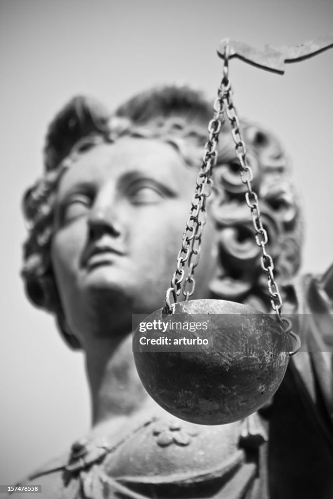 Ancient Justitia portrait