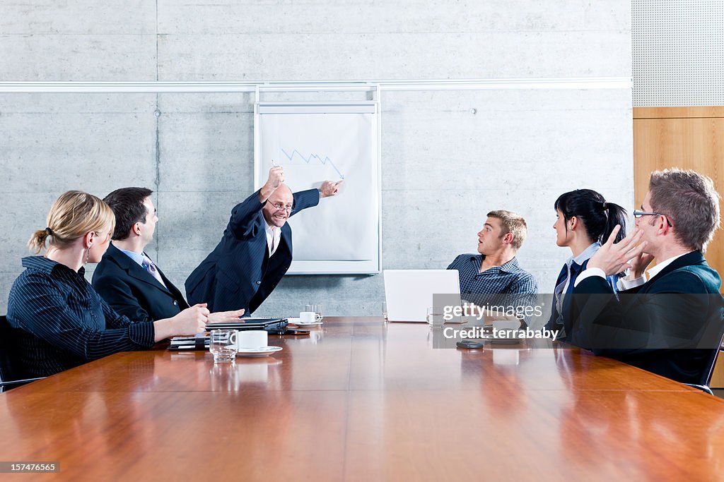 Business-Meeting-Manager Freaking Out