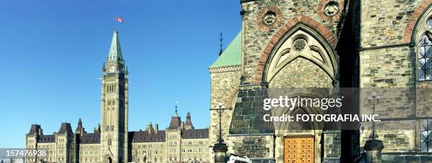 ottawa panorama - parliament hill ottawa stock pictures, royalty-free photos & images