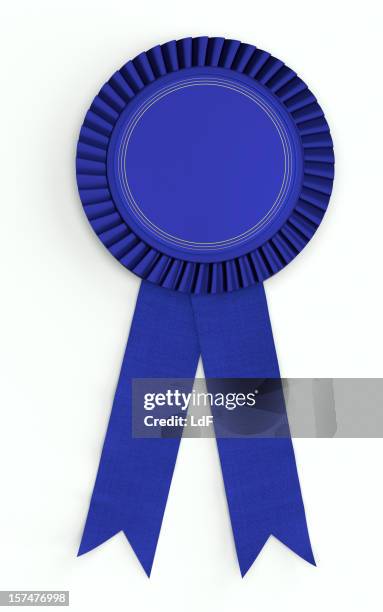 Blue Ribbon One Blank Blue Ribbon Award