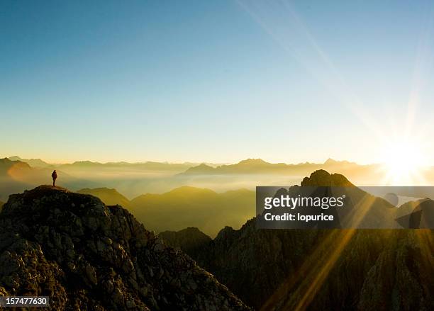 one - mountain stock pictures, royalty-free photos & images