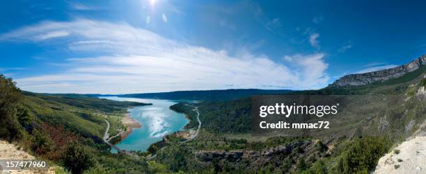 lake ste croix(xxxl) - gorges du verdon stock pictures, royalty-free photos & images