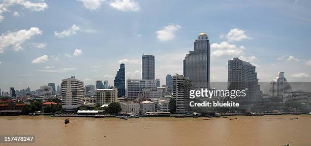 bangkok city - business flood stock pictures, royalty-free photos & images