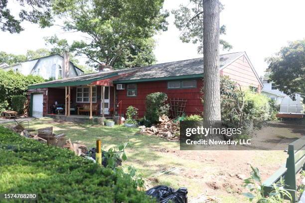 Massapequa Park, N.Y.: Photo of the home of alleged serial killer Rex Heuermann, in Massapequa Park, New York, on July 26, 2023.