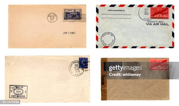 us army and navy envelopes - post grunge stock pictures, royalty-free photos & images