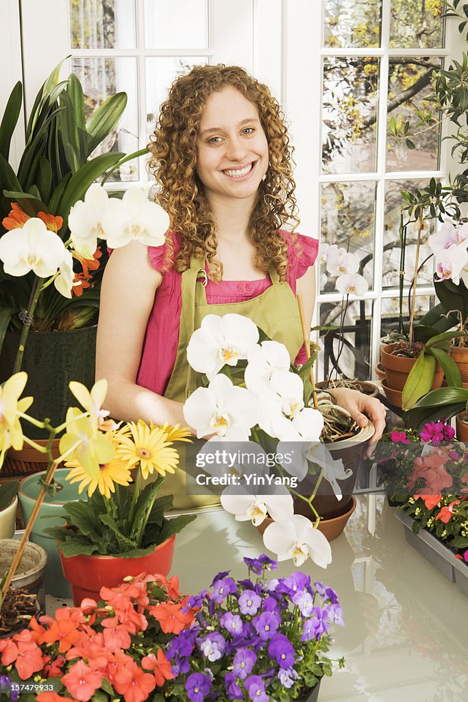 Florist, Small Business Owner of Flower Shop, Garden Center Store