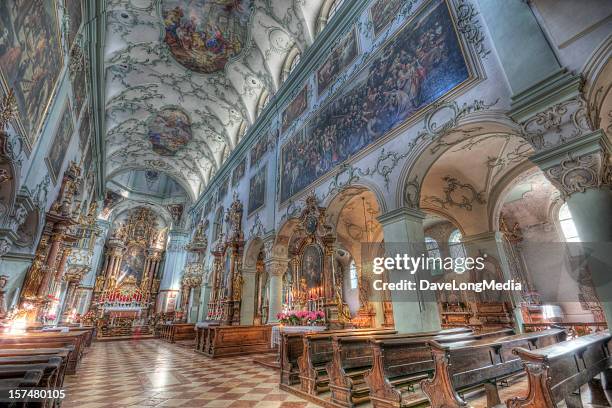 de saint peter's abadía de salzburgo - amadeus fotografías e imágenes de stock