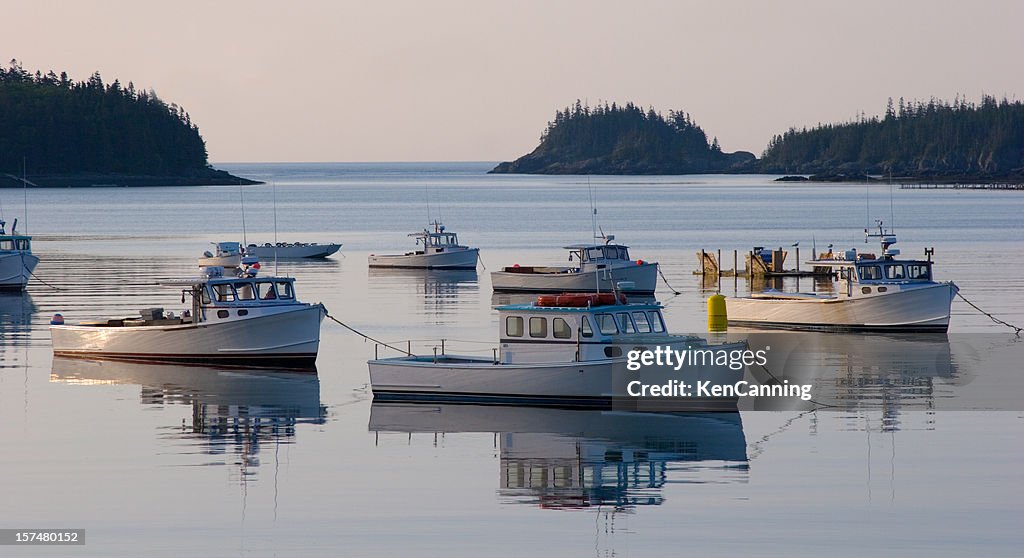 Fishing Boat Trawlers, Maine